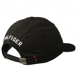 Tommy Hilfiger Men's Ardin Dad Hat- Black